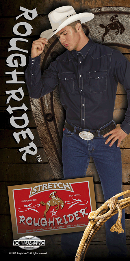 Roughrider Official Jeans and Jackets Ayer's Cliff Rodeo